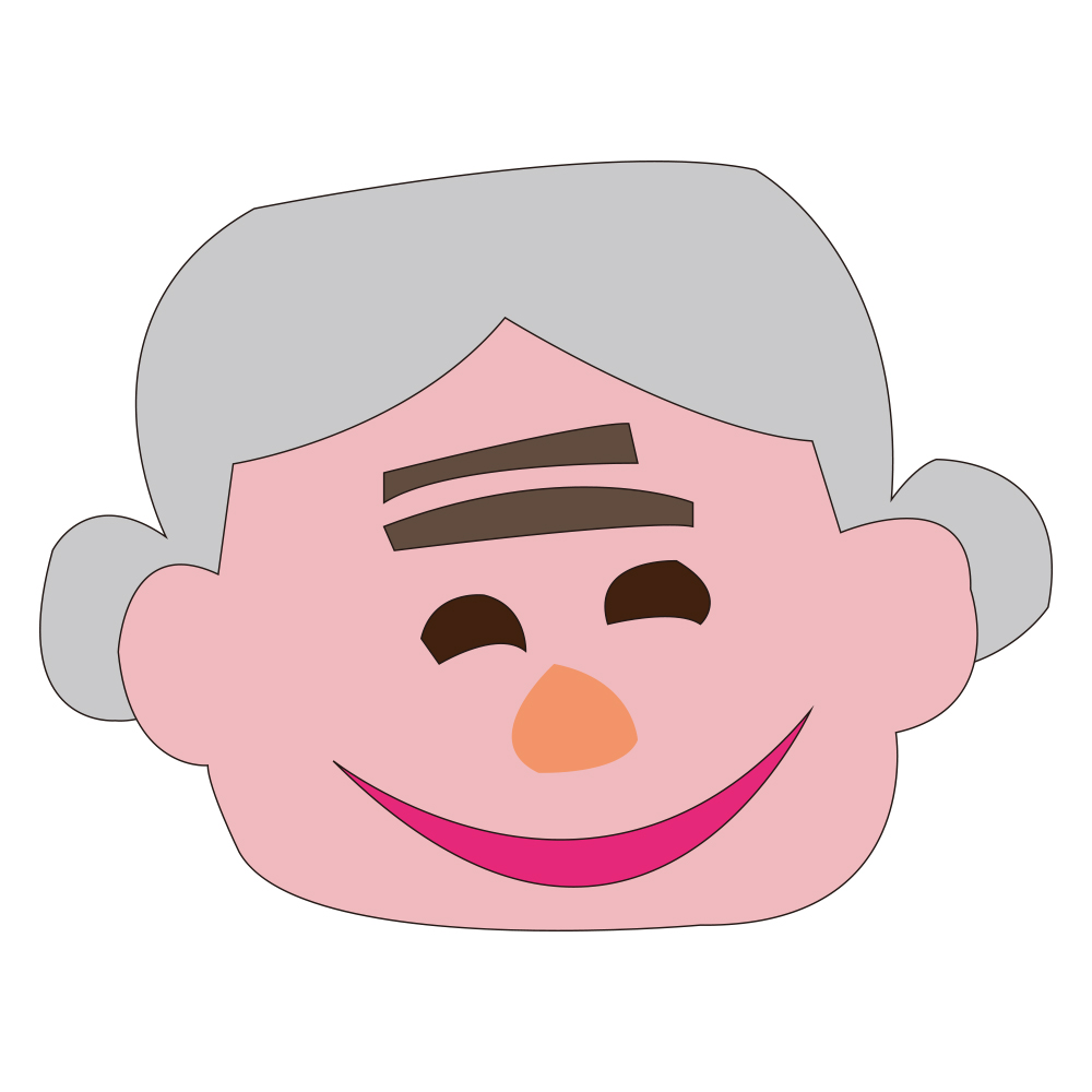 cutting die-grandma